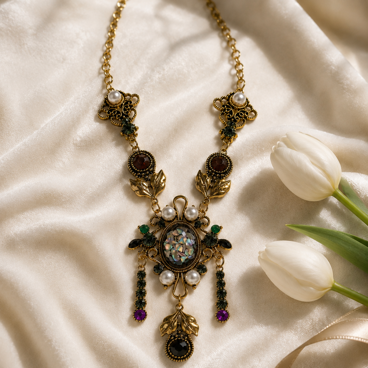 Vintage Pearl Necklace