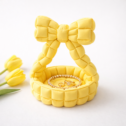 Pookie Bow Ring & Bracelet Holder 💛