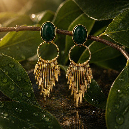 Verdant Luxe Fringe Drops