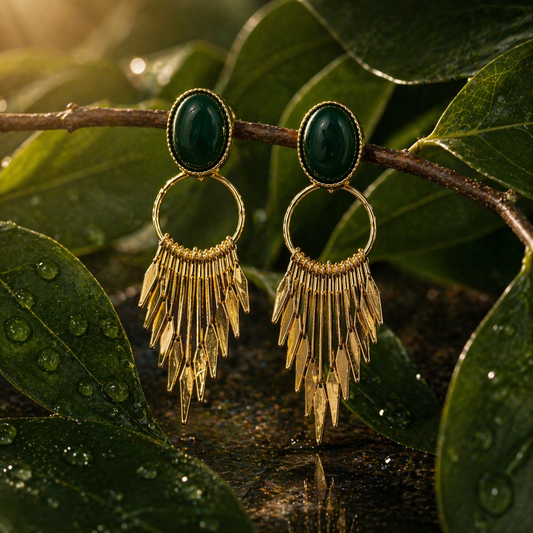 Verdant Luxe Fringe Drops