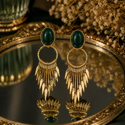 Verdant Luxe Fringe Drops