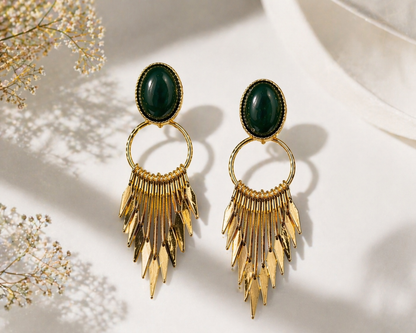 Verdant Luxe Fringe Drops