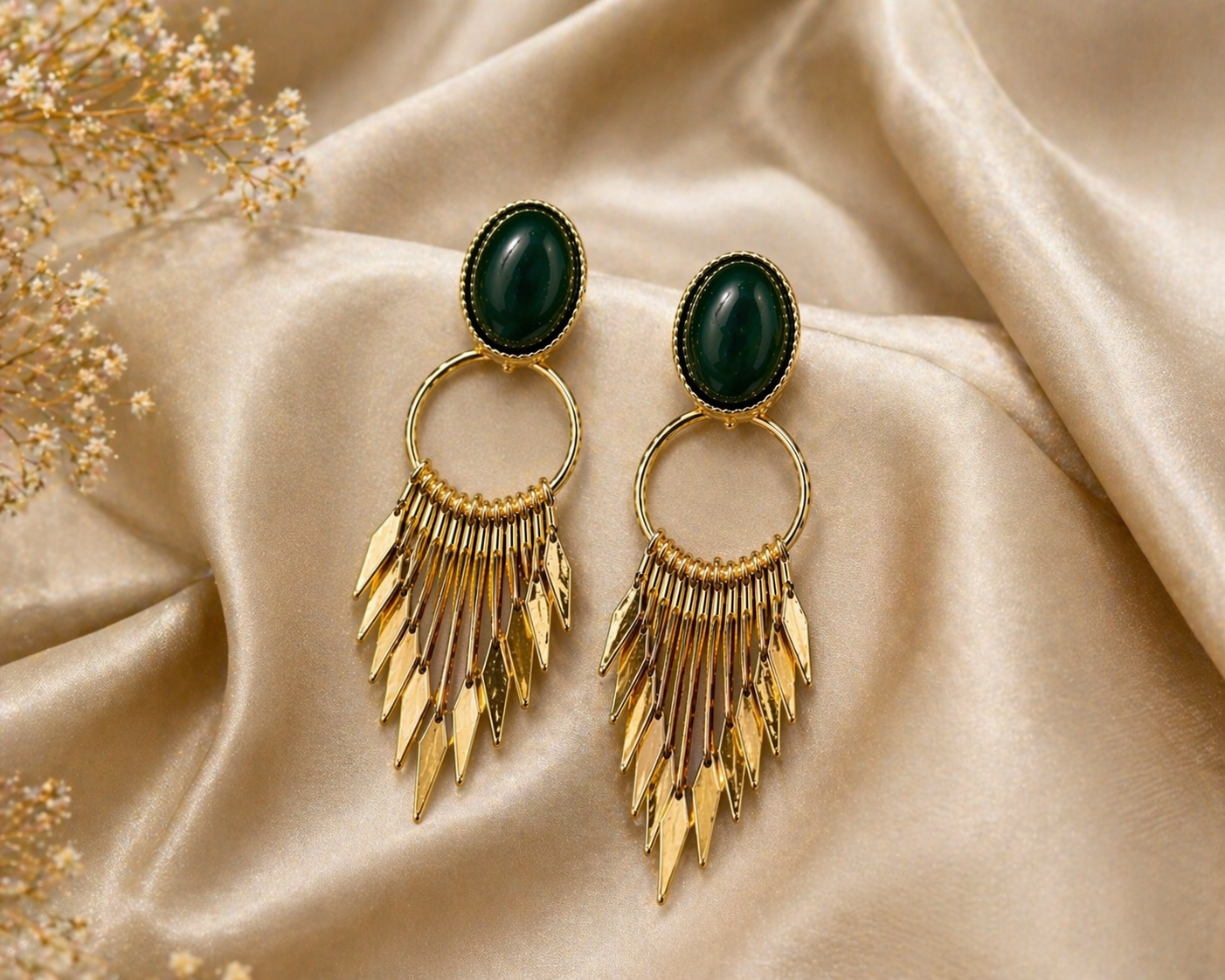 Verdant Luxe Fringe Drops