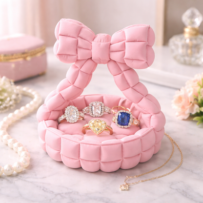 Pookie Bow Ring & Bracelet Holder 💛